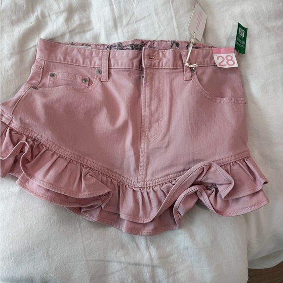 Gap x Love Shack Fancy Pink Mini Skirt - Picture 5 of 7